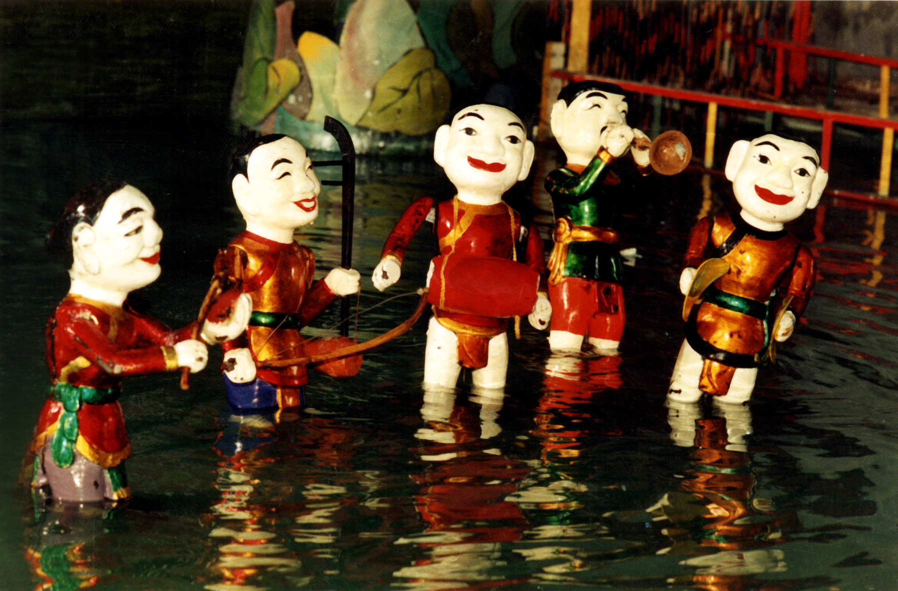Les marionnettes sur eau du Vietnam